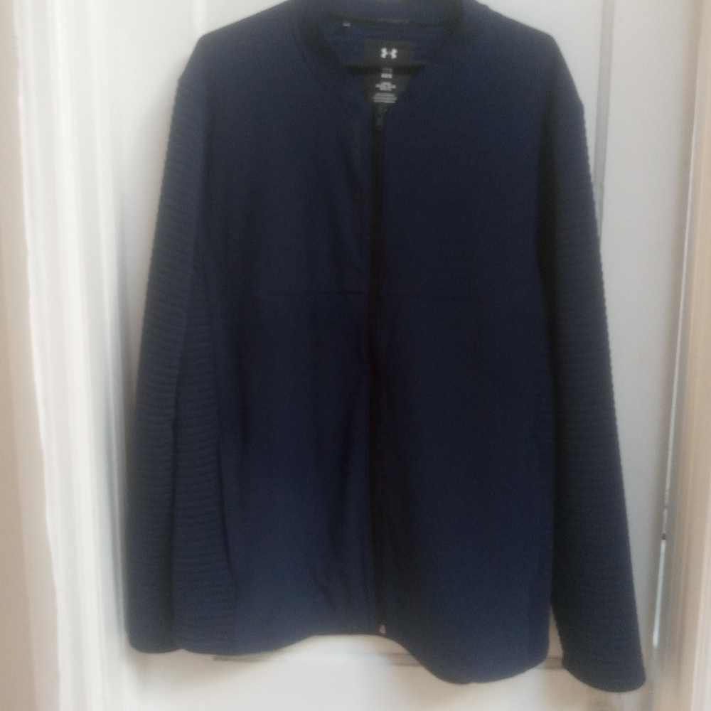Under Armour Men's Deep Blue Zip-Up Jacket